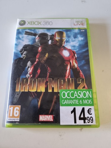 Iron man xbox360 disco come - man,