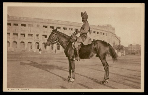 India vecchia cartolina