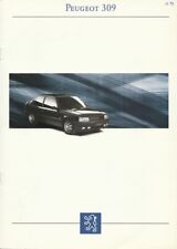 BROCHURE PEUGEOT 309 - 1992? - Italian