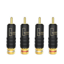 4x Connettore Adattatore HiFi