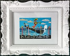 Sinfonia galleggiante Meloniski da Villacidro Opera incorniciata 