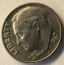 Moneta 1981 liberty - moneta, dime