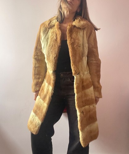 Cappotto lungo pelliccia - , di