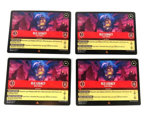 Disney lorcana rls legacy - x4,