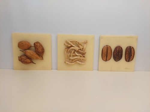 Trittico quadri sculture - quadri,