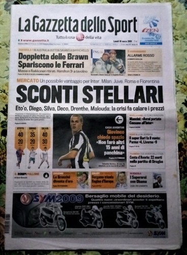 Gazzetta dello sport 3 - gazzetta, 30