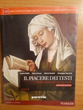 Libro IL PIACERE DEI TESTI vol.1  9788839522382