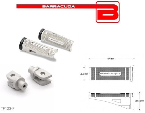 Barracuda pedane poggiapiedi - barracuda,