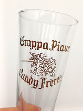 GRAPPA PIAVE , BICCHIERE PUBBLICITARIO DA COLLEZIONE