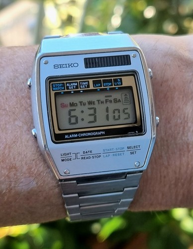 Seiko a158 5030 lcd - seiko, vintage