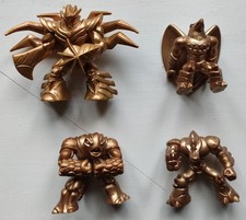 Lotto 4 Gormiti oro serie Final Evolution - Rari Personaggi 3D