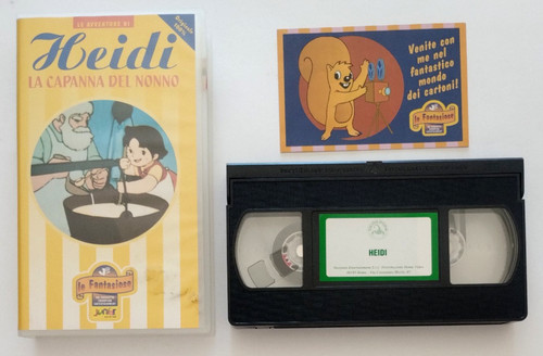 Vhs heidi capanna - capanna, del