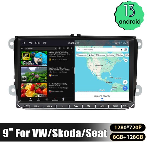128g pollici touchscreen - 8+128g,