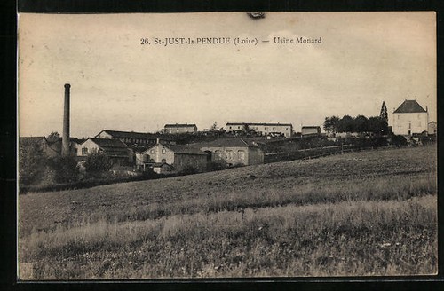 Cpa saint just pendue - cpa, saint-just-la-pendue