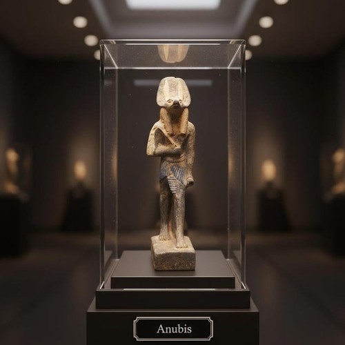 Statua dio anubi antico - dio,