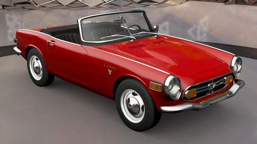 Honda s800 1966 scala - s800, 1:12