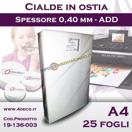 Fogli cialde ostia - fogli,
