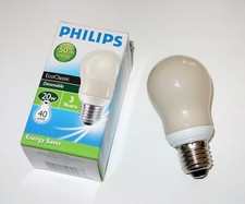 Philips EcoClassic alogeno 20W E27 230V opaco Energy Saver 250268xx - nuovo