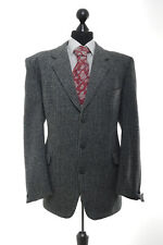 Harris Tweed Giacca Blu Grigia