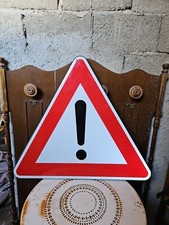 Segnale Stradele Rinfrangente In Ferro   Pericolo Cm 83x73cm