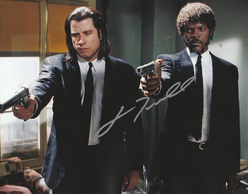 John travolta signed 10x8 - signed,