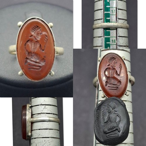 Anello argento sterling - in,