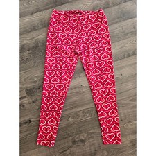 Leggings donna rosa - cuori, ad