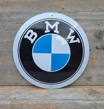 Insegna rotonda in metallo