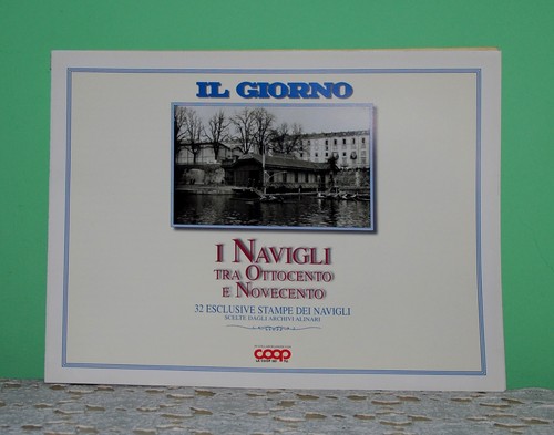 Stampe milano navigli tra - stampe, i