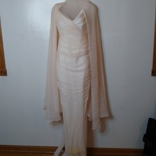 Abito da sposa rosa chiaro con