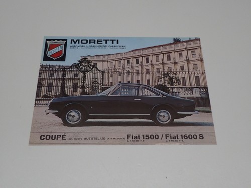 Moretti coupe fiat - coupe',