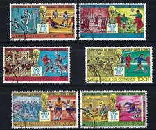 Comoros 1978 6v. CTO NH
