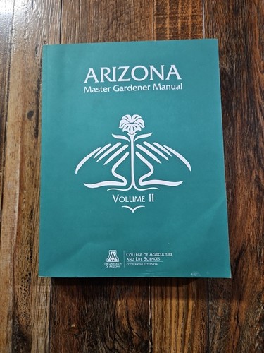 Arizona master gardener manual - master,