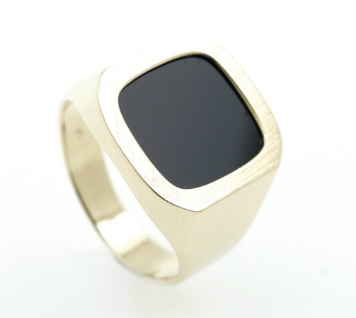 Anello con sigillo uomo - anello, da