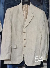 Giacca taglia 54 - Contellini Collezioni Beige - 100% Lino  Nuova senza tichette