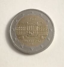 2 € EURO GERMANIA 2019 RARA MONETA CIRCOLATA AREA 70° ANNIV FONDAZIONE BUNDESRAT