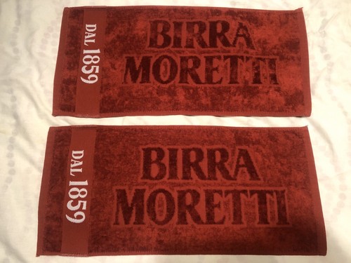 Birra moretti dal 1859 panno - moretti,