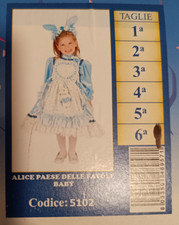 Costume Carnevale Alice Paese