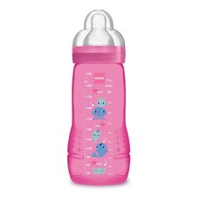 Biberon Femmina MAM Easy Active 4+ da 330ml per Bambini Attivi - Design Profondo