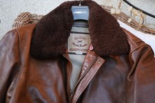 Giacca di pelle, marrone