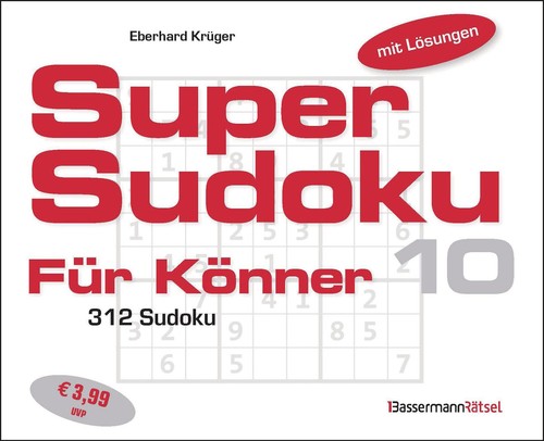 Supersudoku für könner - supersudoku, ~