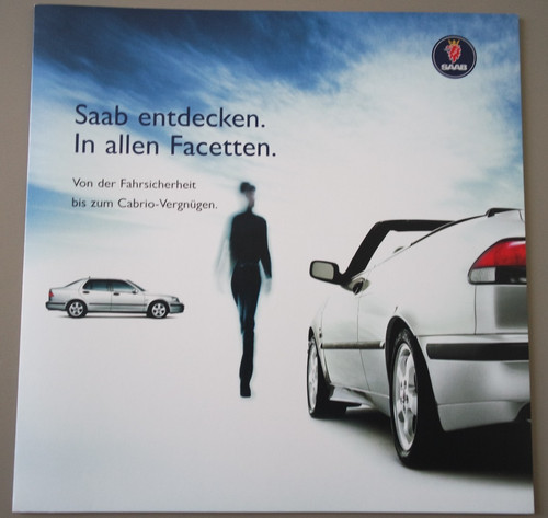 Brochure depliant saab 3 - saab, 9-3