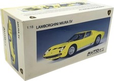 AUTOART “Lamborghini Miura SV” (Yellow) - 1:18 Diecast - NEW