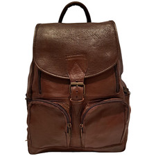 zaino vintage artigianali  pelle Vero Di Capra per donna, moda lavoro e viaggio