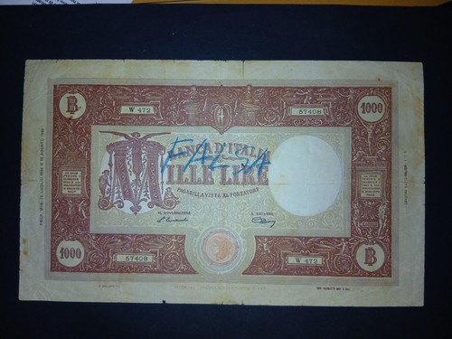 1000 lire barbetti i - barbetti, b.i