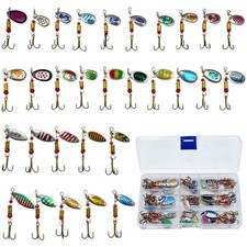 Spinner pesca trota, esche