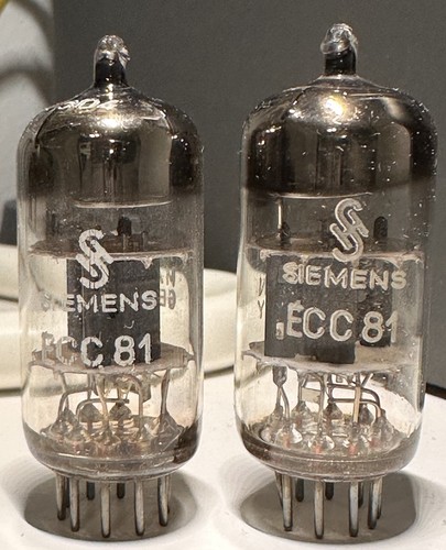 Siemens ecc81 12at7 vf1 - siemens,