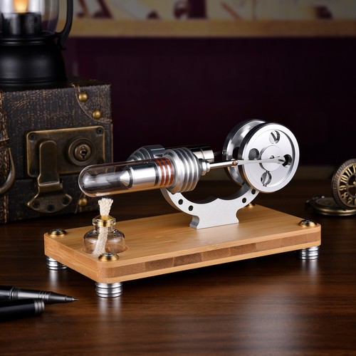 Modello motore stirling tubo - stirling,,