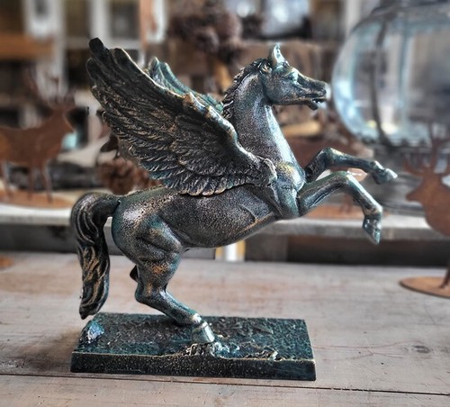 Statua cavallo pegaso scultura - cavallo,