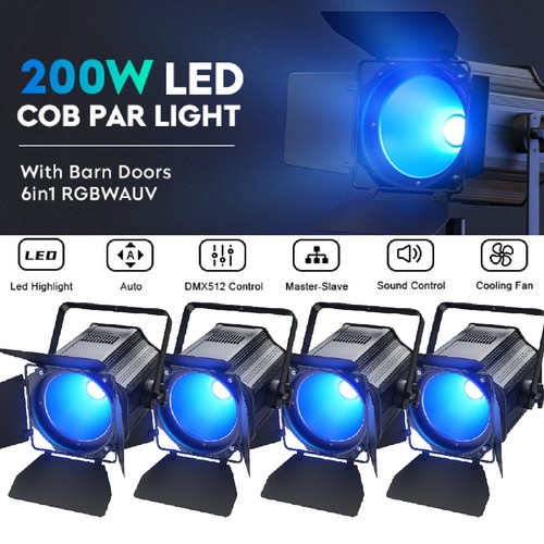 Pezzi 200 cob led - 200, w